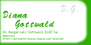 diana gottwald business card